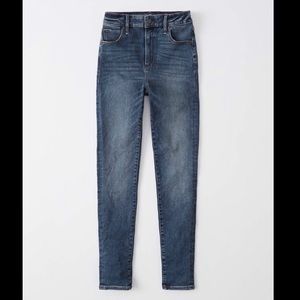Abercrombie Simone high rise super skinny